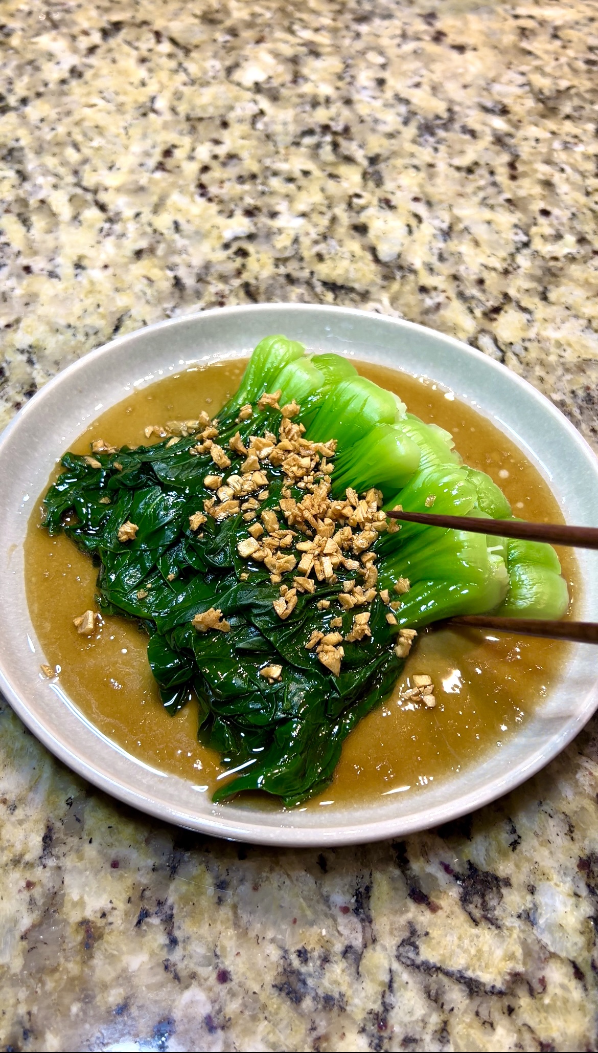 Garlic Bok Choy
