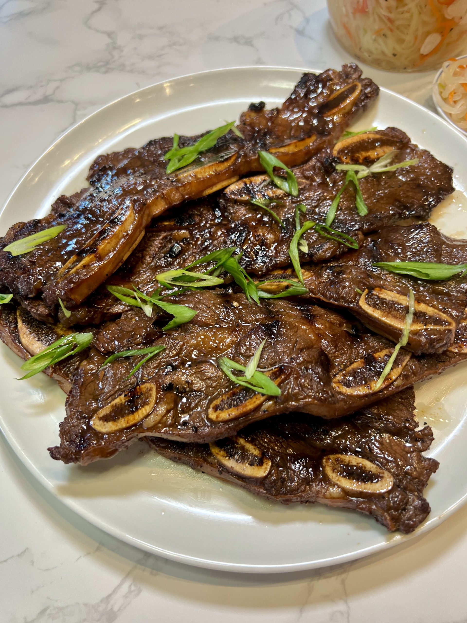 Soy Marinated Filipino Short Ribs