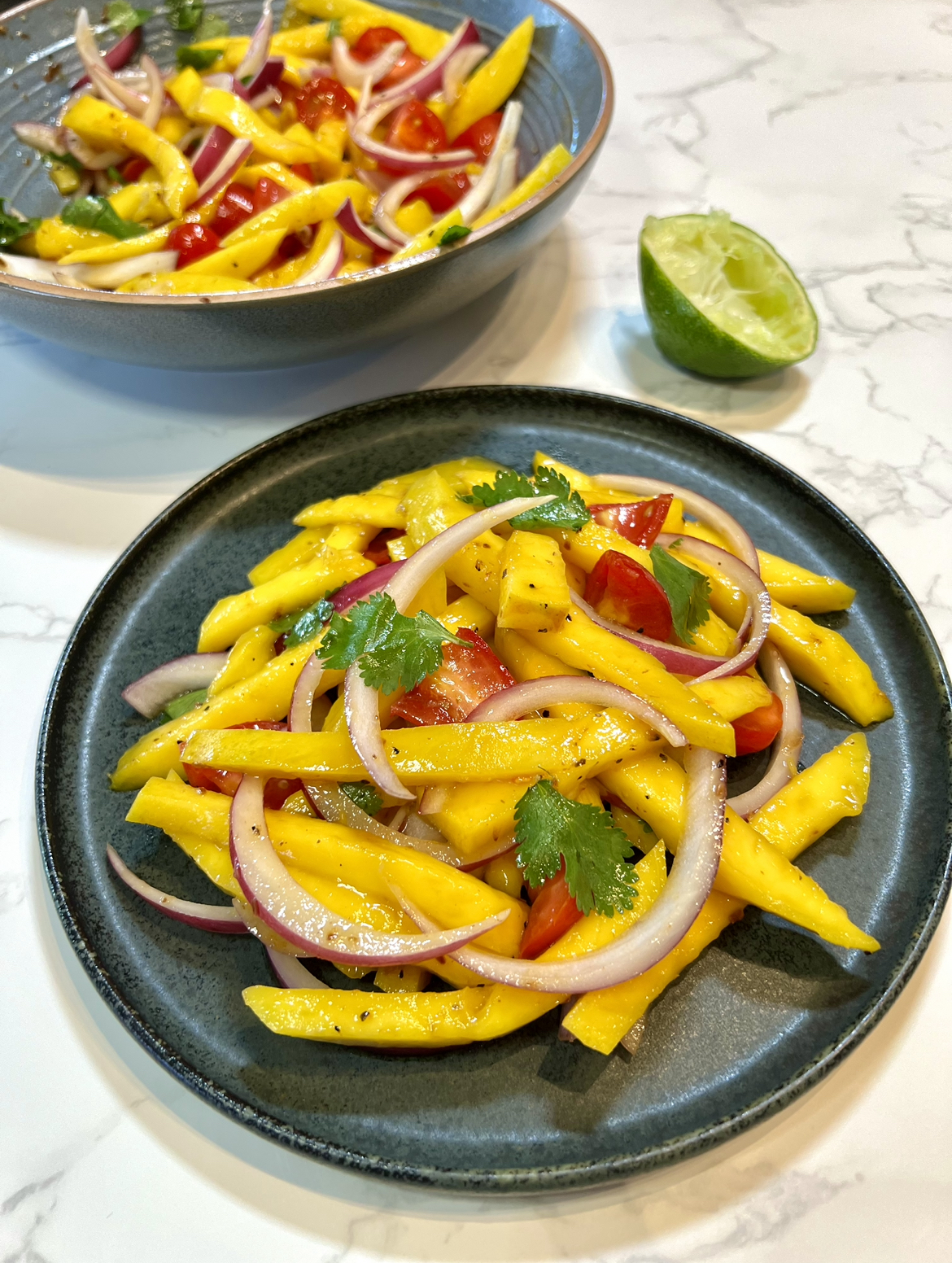 Mango Ensalada (Filipino Mango Salad)