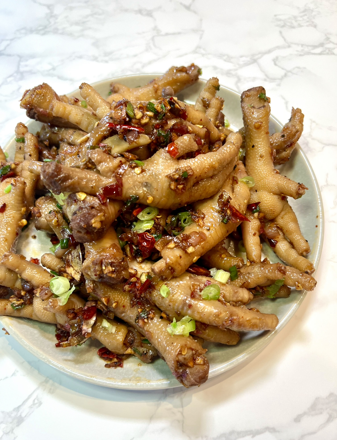 Filipino Garlic Chicken Feet
