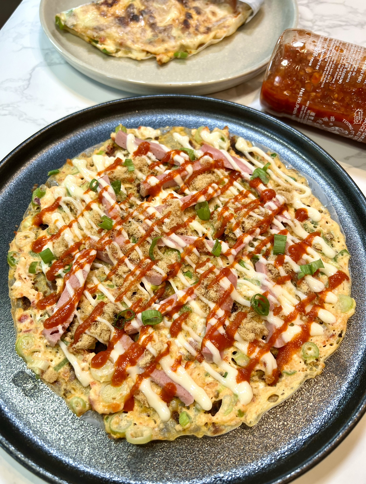 Vietnamese Pizza (Banh Trang Nuong)