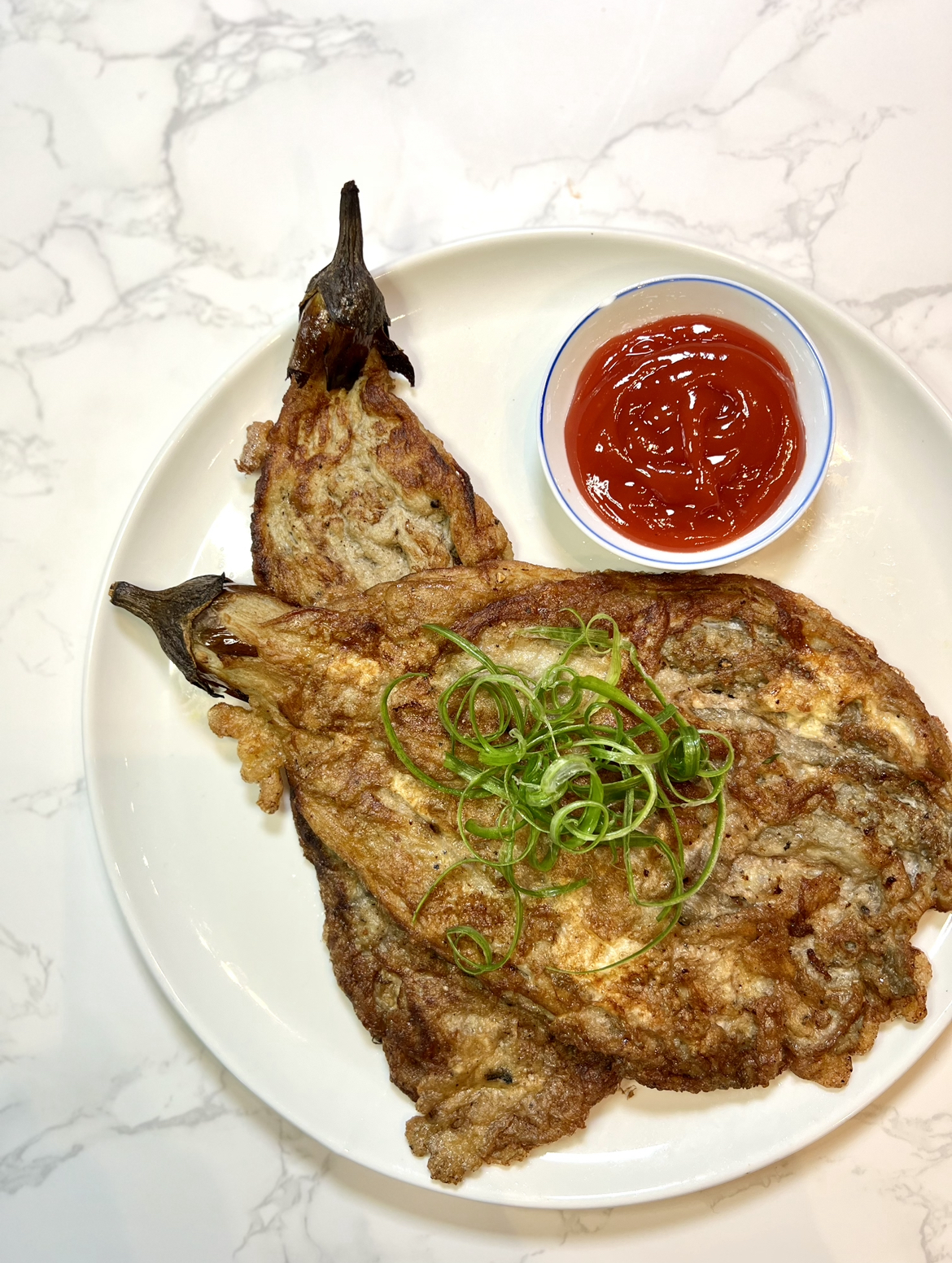 Tortang Talong (Filipino Eggplant Omelette)