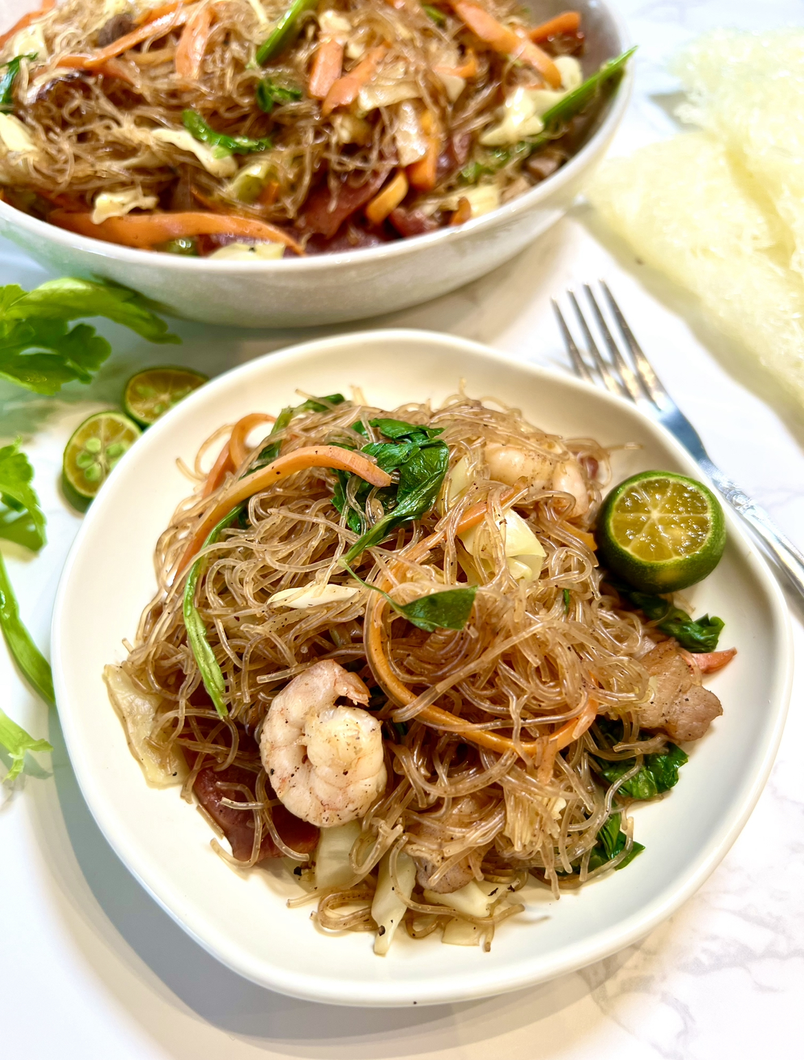 Pancit Bihon Recipe (Filipino Rice Noodles)-image