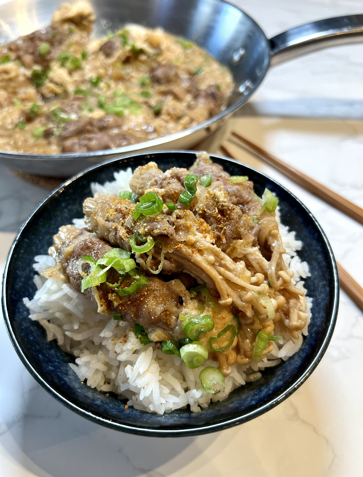 Enoki Beef Rolls