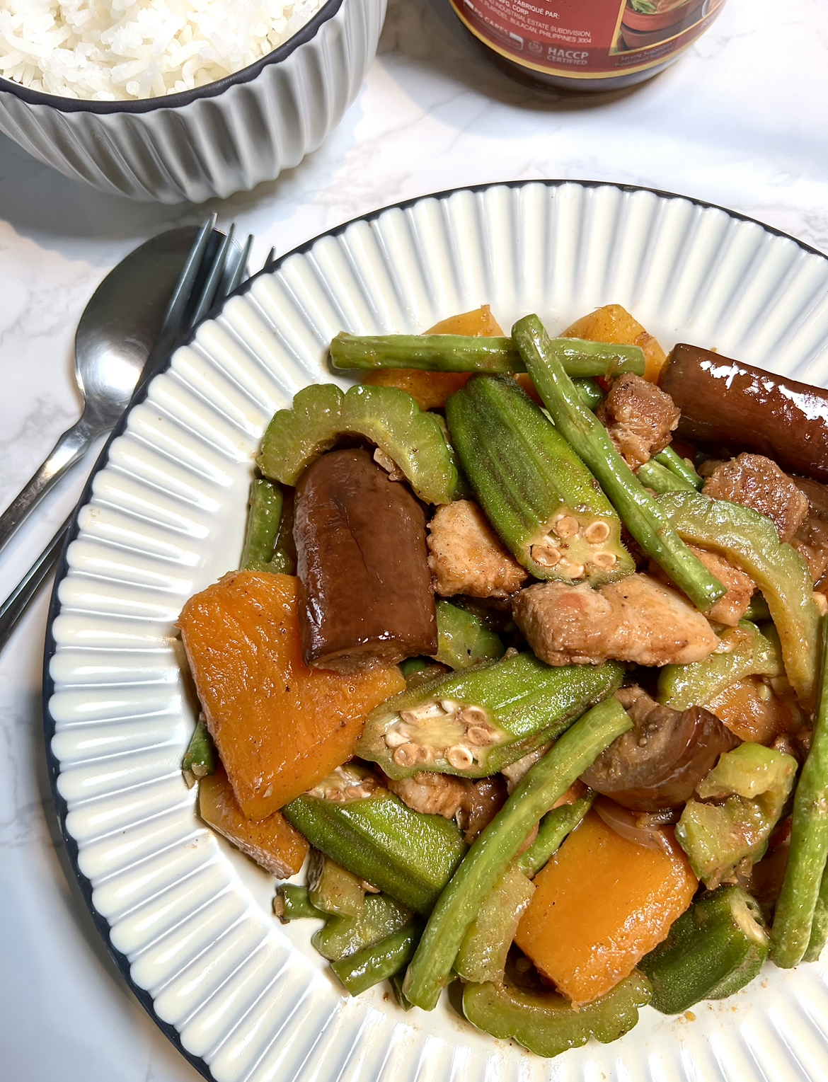 Pinakbet (Filipino Vegetable Stew)