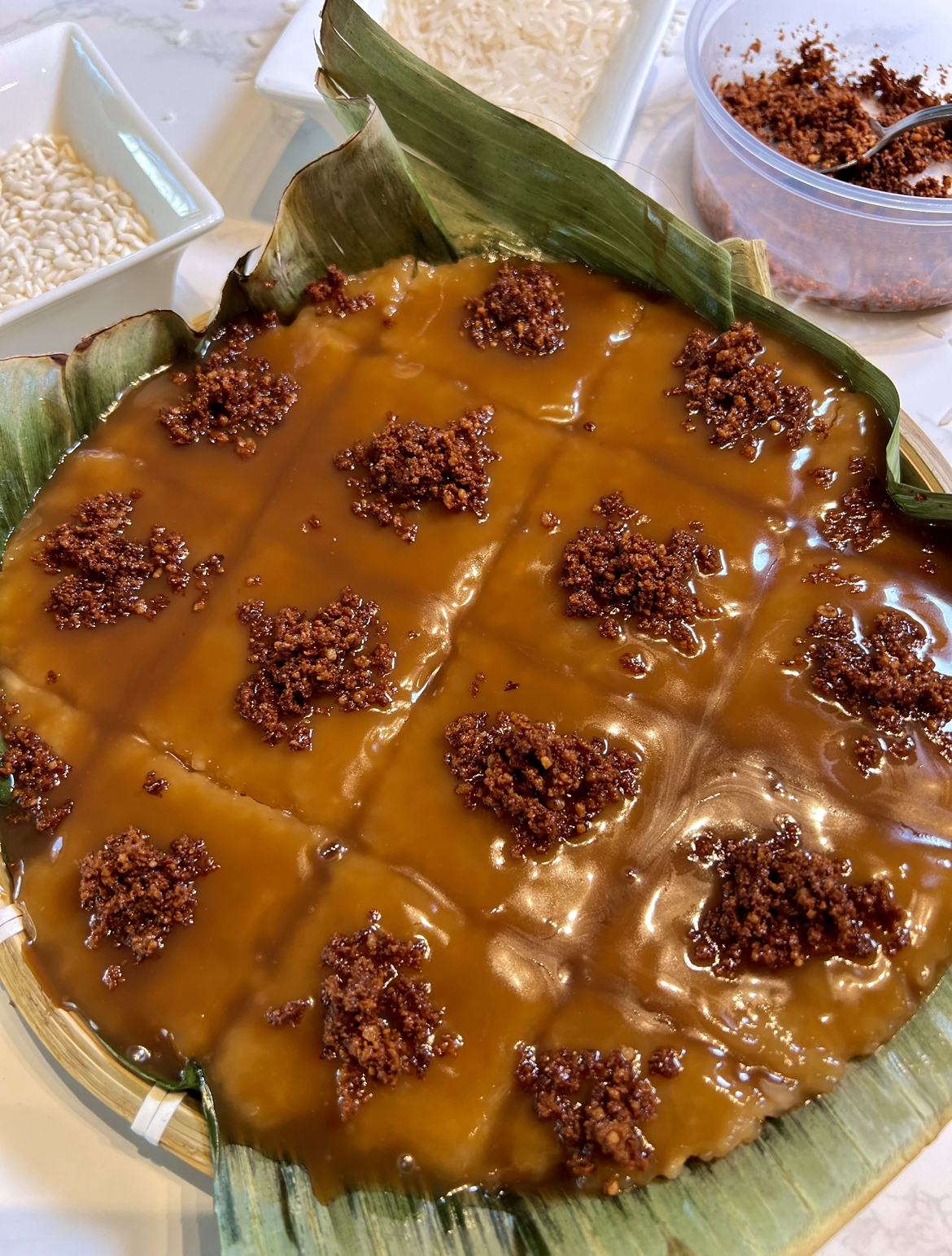 Biko (Filipino Sticky Rice Cake)