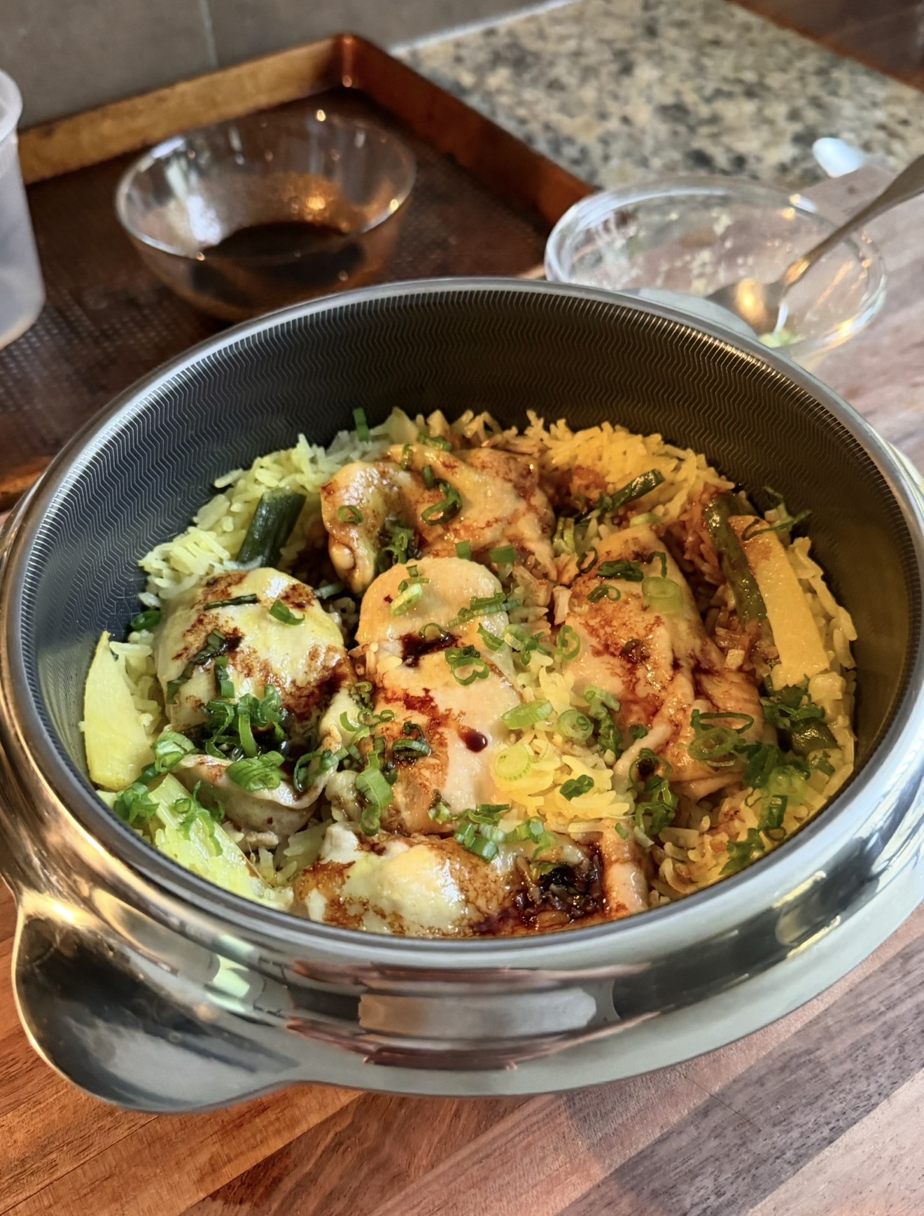One-Pot Hainanese Chicken Rice