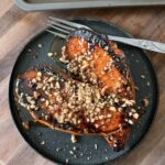 Bagoong Maple Butter Roasted Sweet Potatoes