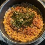 One-Pot Salmon Corn Rice